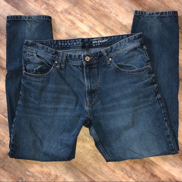 Sean John Other - Sean John | Mercer Slim Straight Jeans 👖 36 x 32